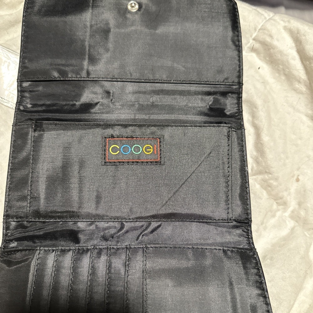 Coogi Australia Wallet Card Holder Multicolor Checkbook Snap Closure Pockets - Picture 3 of 12